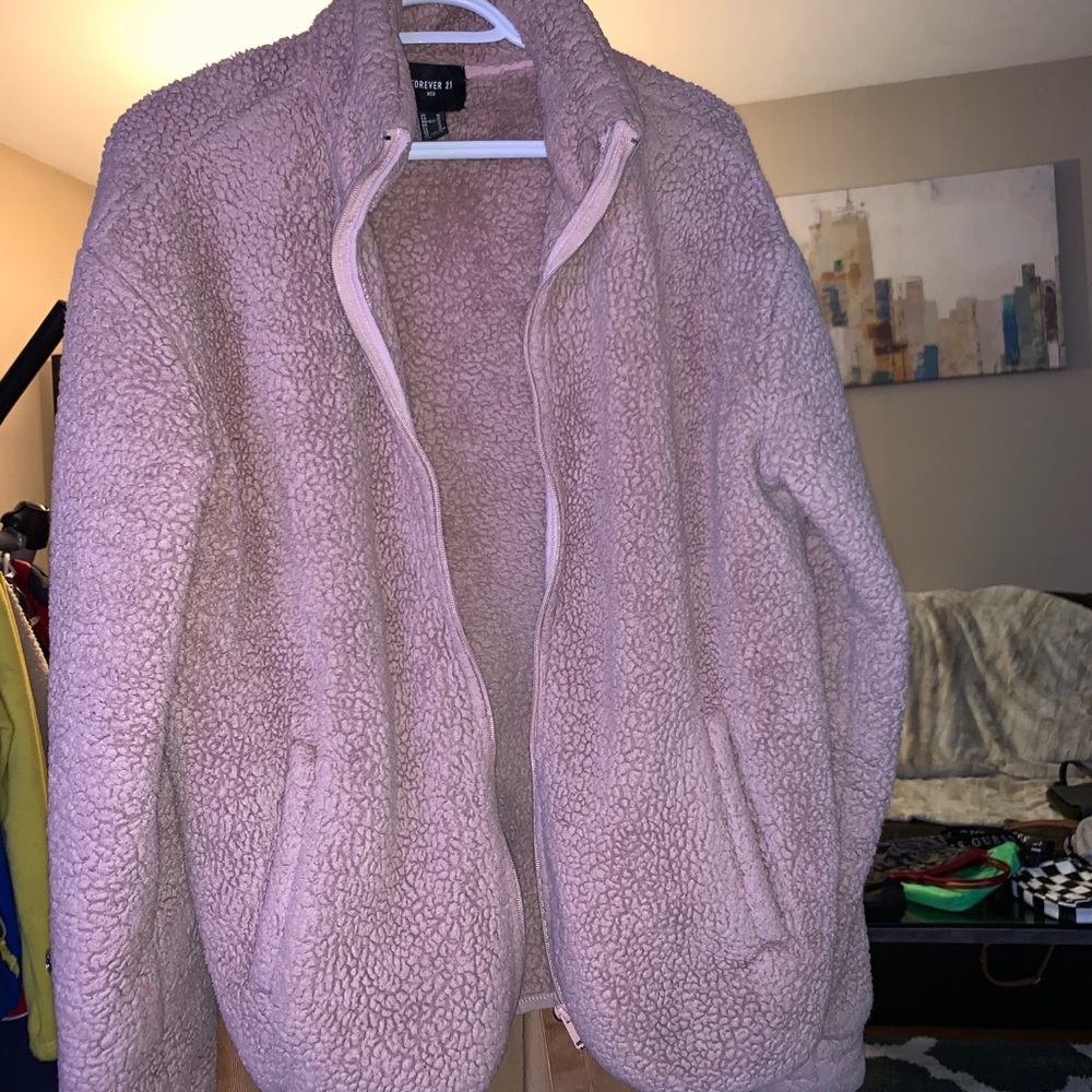 Fluffy jacket